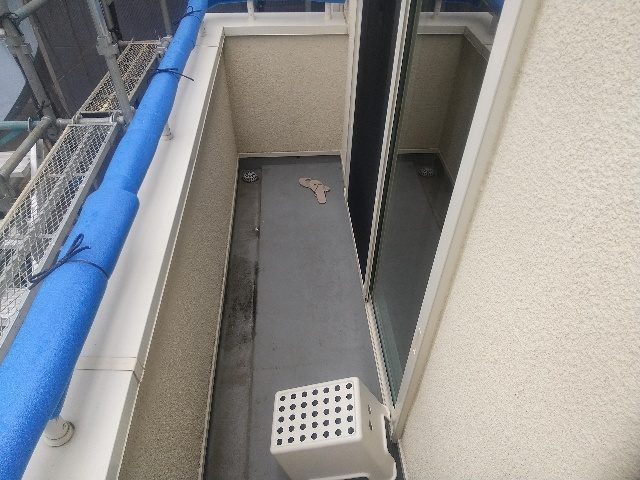 環境対応型パティオールの施工