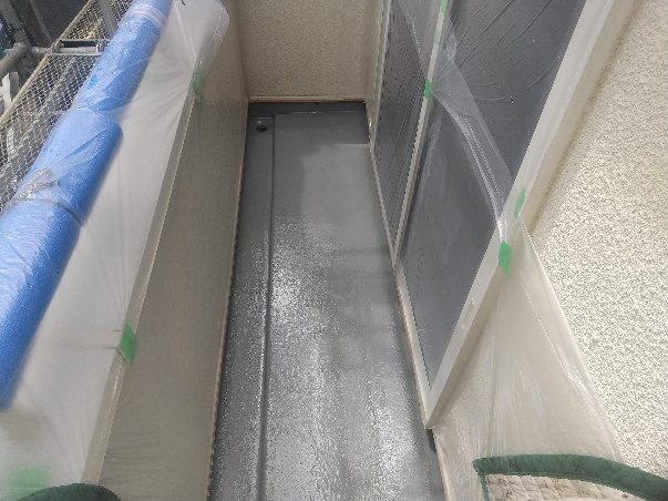 環境対応型パティオールの施工