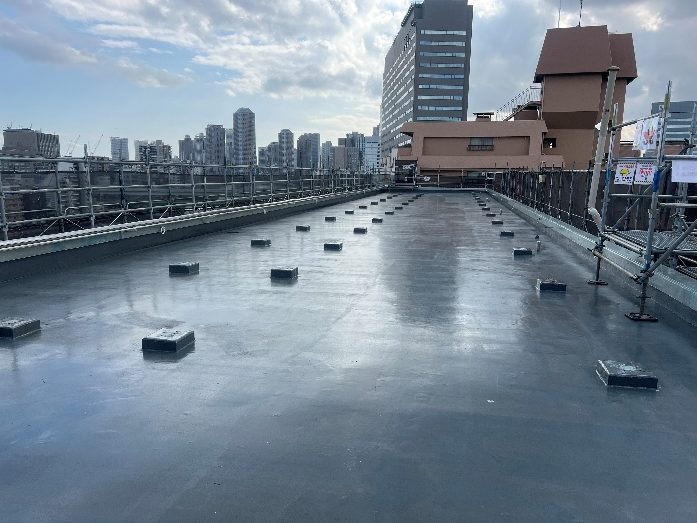 ウレタン防水・密着工法の施工工程