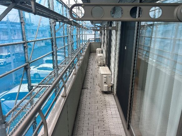 塩ビシート住宅改修の施工